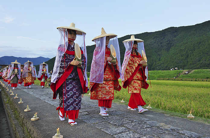 夏の山並